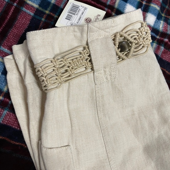 Beige Cotton Marlboro Classics Pant - Picture 4 of 5